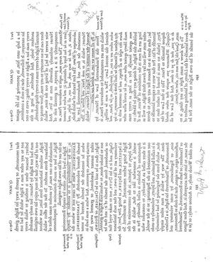 This image shows a scanned book with 2 pages side-by-side and rotated 90% 